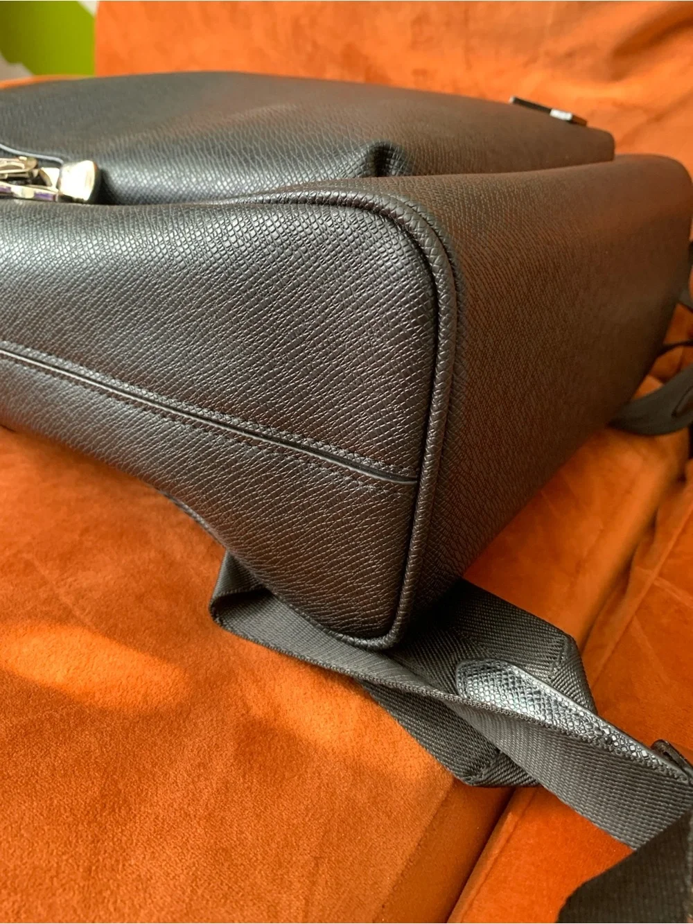Louis Vuitton Black Men’s Leather Backpack